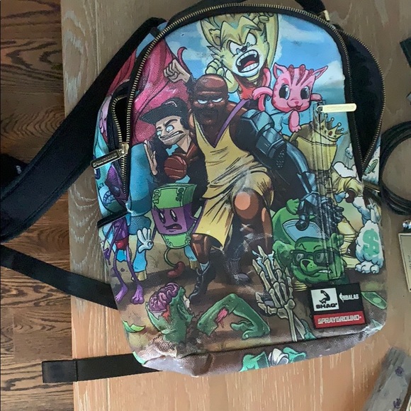 sprayground shaq backpack